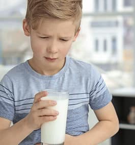 Milk allergy or lactose intolerance?
