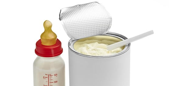 Infant formulas are healthy