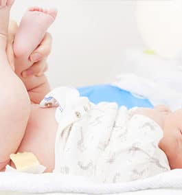 Blood in an infant or child's stool