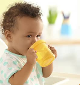 Starting your baby on the cup