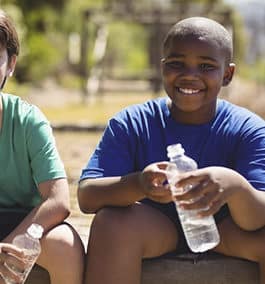 Fluids for the young athlete