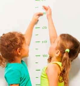 Who is my child being compared to on growth charts?
