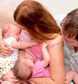 How to breastfeed multiples– twins, triplets, and more