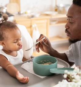 The right time and best way to introduce solids to your baby