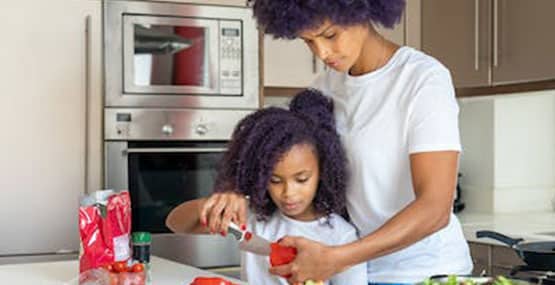 Involving your kids in meal planning and preparation teaches them more than you might imagine!